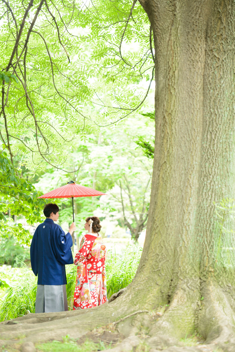 北海道の夏はフォトウェディング天国