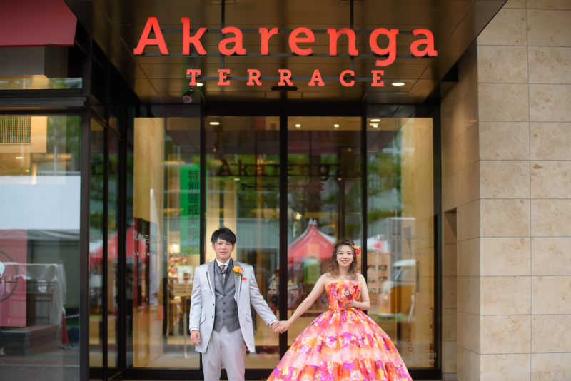 MIKANINAGAWAの新作ドレスでパチリ　