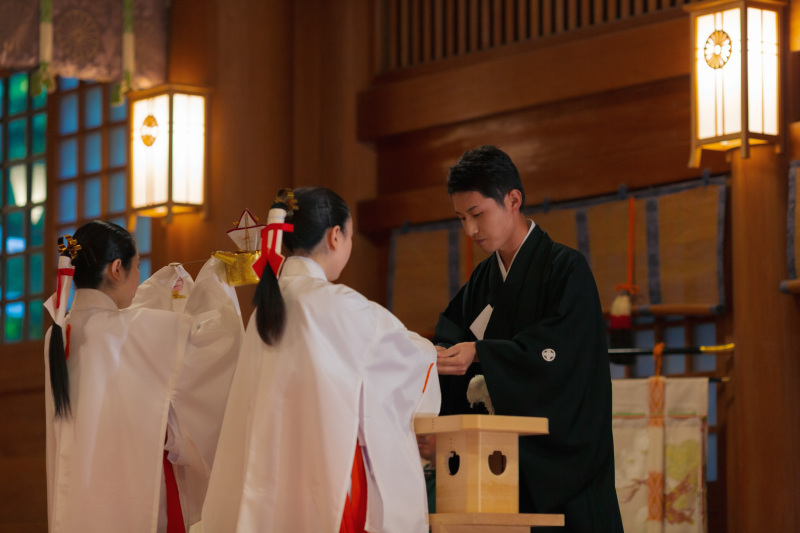挙式の様子