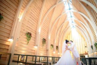 北海道、天塩からチャペル＆ロケーション撮影をされたご新婦千絵さまお客様の声