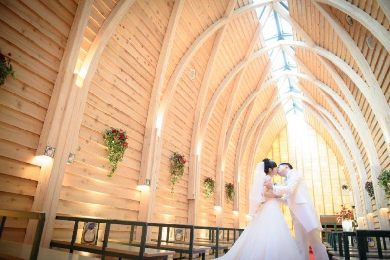 北海道、天塩からチャペル&ロケーション撮影をされたご新婦千絵さまお客様の声