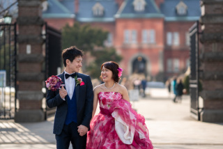 栃木県から新婚旅行とフォトウェディングを兼ねてオトナフォト！お客様の声