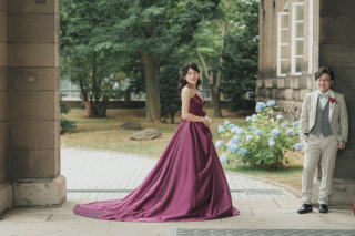 光のチャペルと薔薇のサンクガーデン！ドレス2点ファーストミートご新婦さまの声