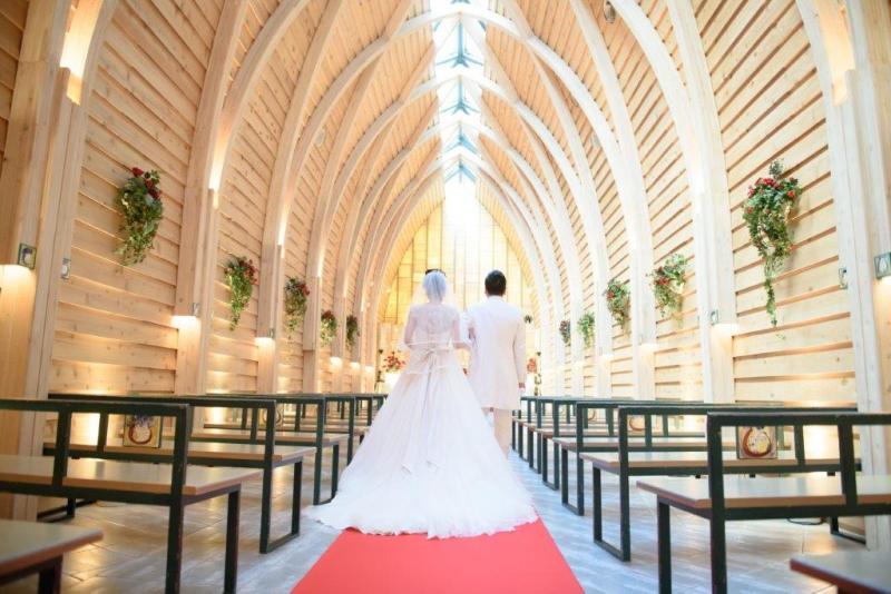 ふたりだけのチャペルでの撮影が希望でした