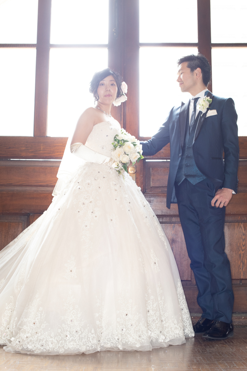 ちょっとピリッとしたポーズも