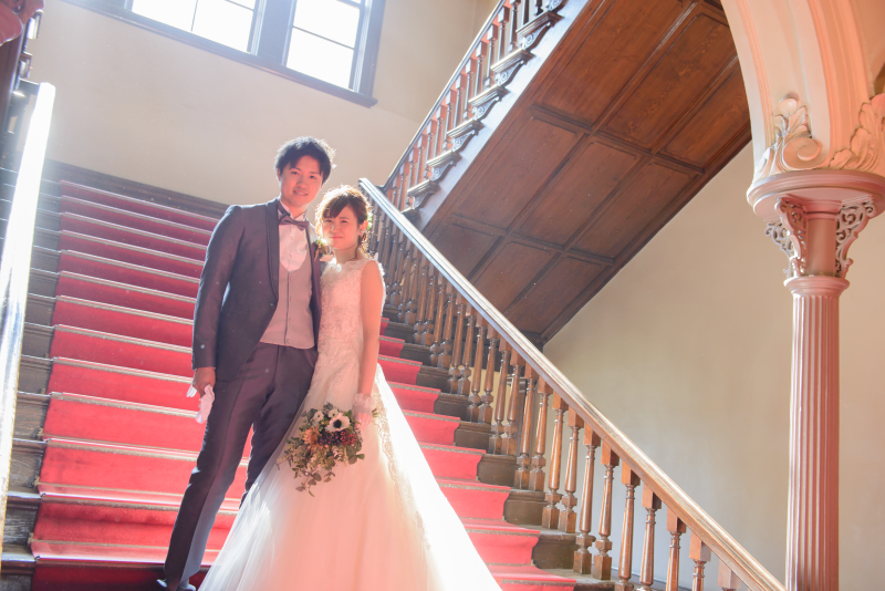 赤レンガの洋館も希望でした