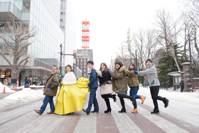 みんなで横断歩道