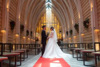 チャペルもロケーションも／ウェディングドレス＆色打掛フォト