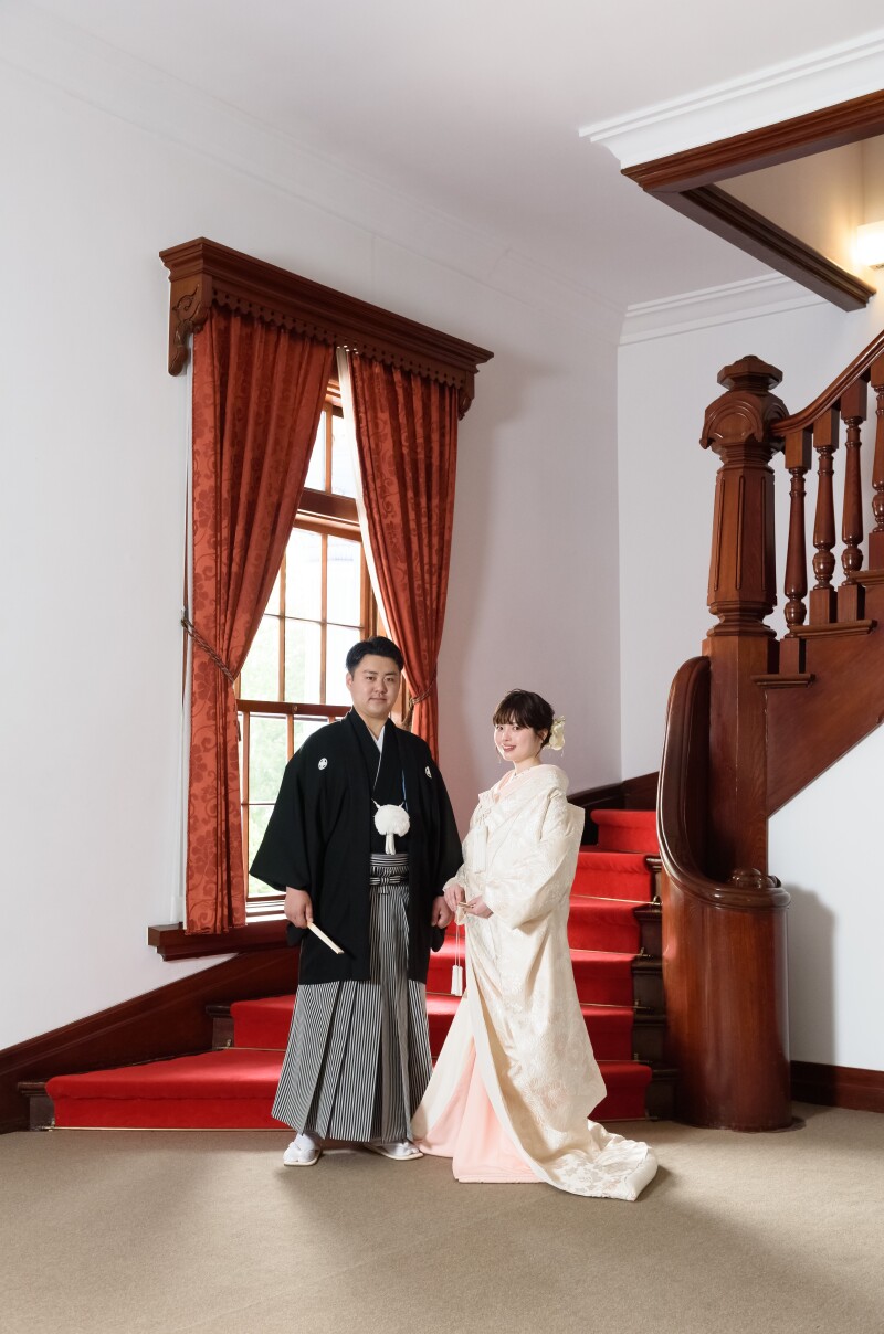 お引きを豊平館で