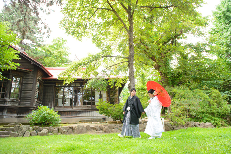 こだわりは 和装白無垢と内掛け