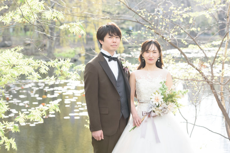 春の日のフォトウェデイング