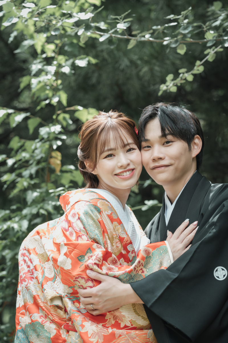 旧永山邸から撮影スタートご新婦様のお声です