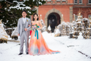 夢のドレスで！！雪の札幌ロケーション撮影～お客様の声