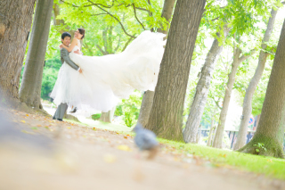 チャペルで結婚写真白無垢も色打掛も贅沢に3点お客様の声