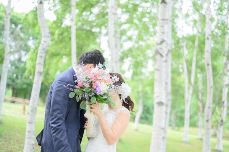 思い出の札幌で！WD＆色打掛で前撮り／東京から【お客様の声】