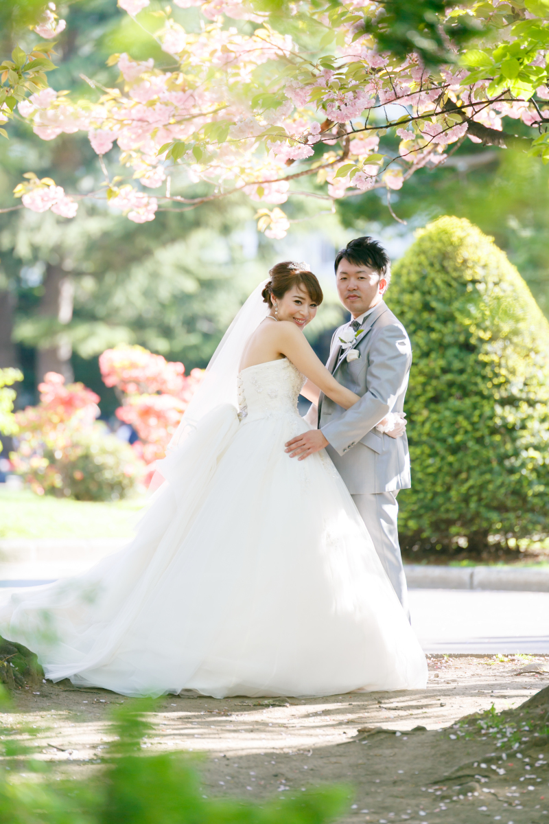 優しい陽ざしのなかで