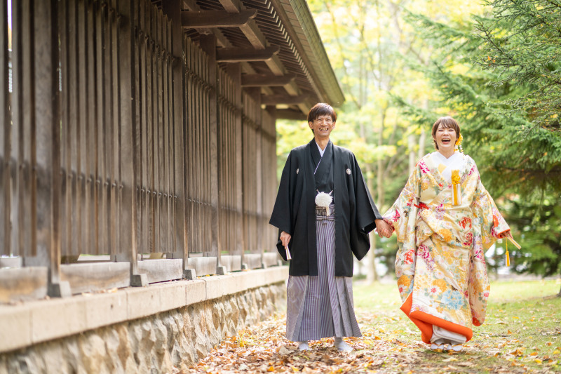結婚の記念に♪神社+ゲストハウススタジオ撮影【お客様の声】