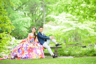 チャペル＆スタジオ撮影がノリノリのロケーションフォトに