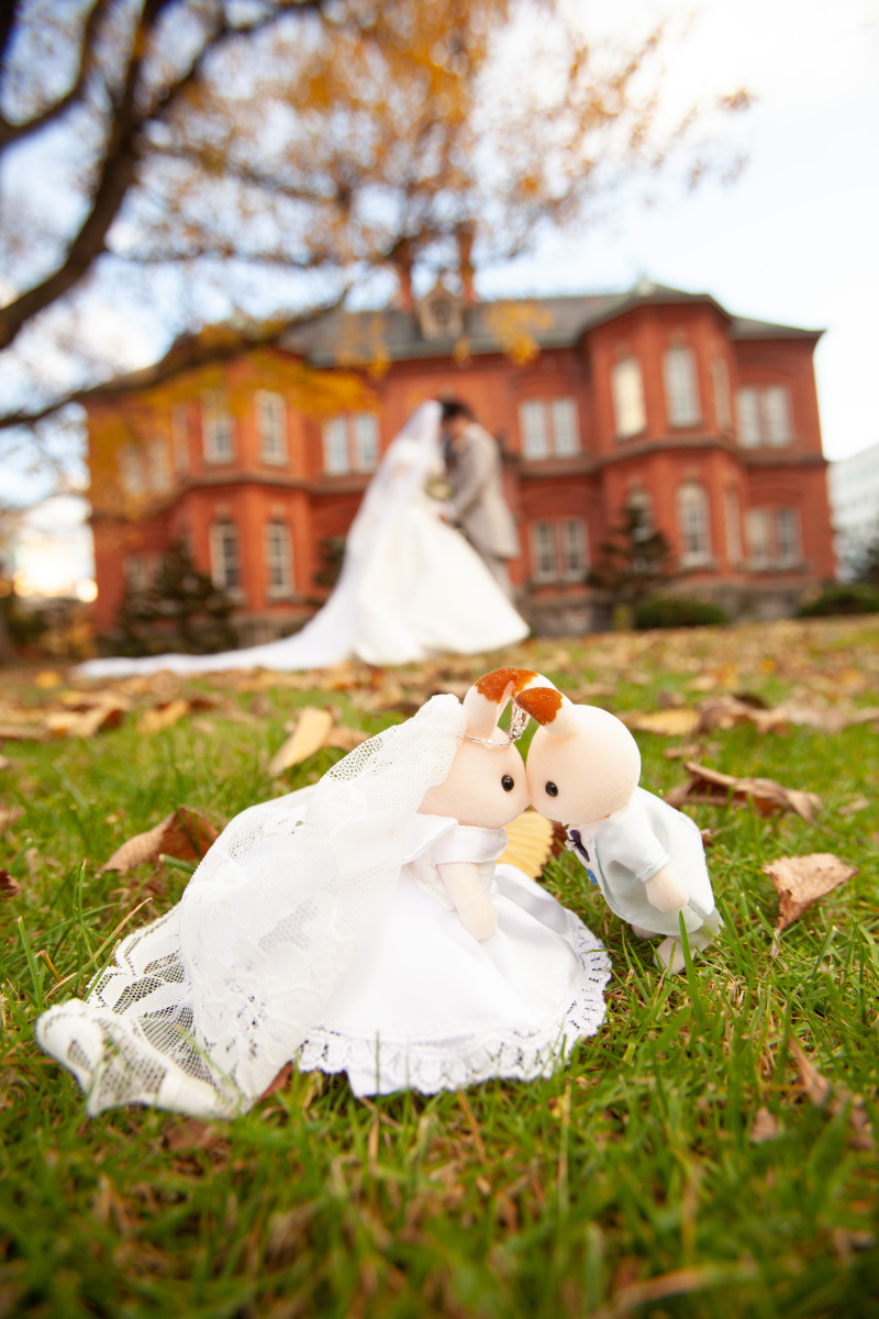 もう一組の新郎新婦?!