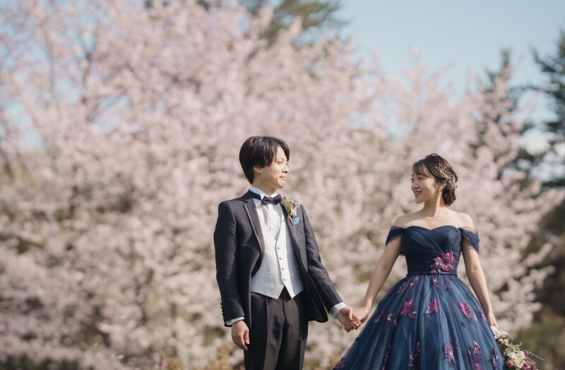 何度も撮影場所やプラン変更に応えていただきました