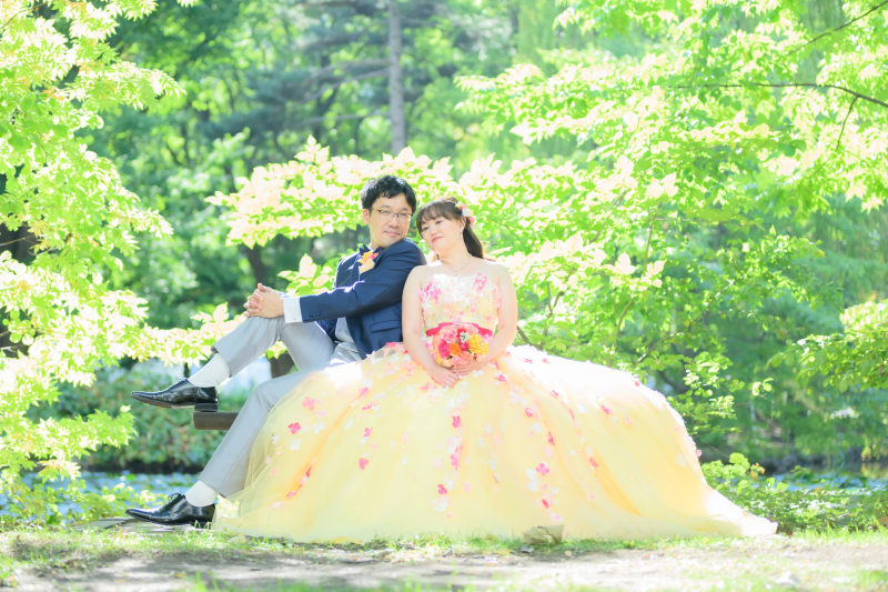 2点目のカラードレス