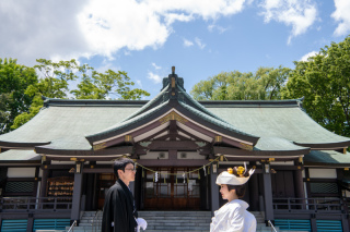 和洋装３点/神社等札幌市内移動ロケーションフォト♪【お客様の声】
