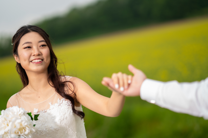 笑顔の素敵なご新婦ジャスミン