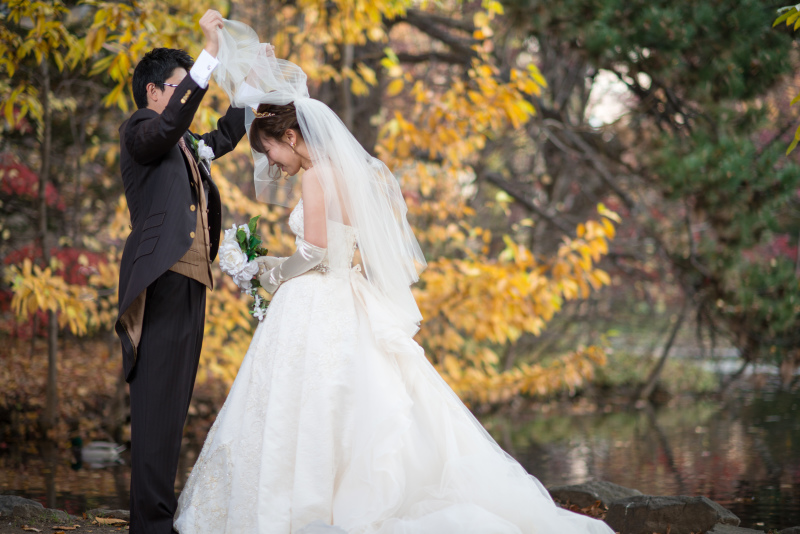 素敵なベールアップを思い出になりました