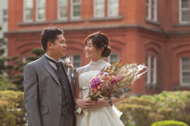 衣装3点。記念日のご両親と和やかロケフォト【お客様の声】