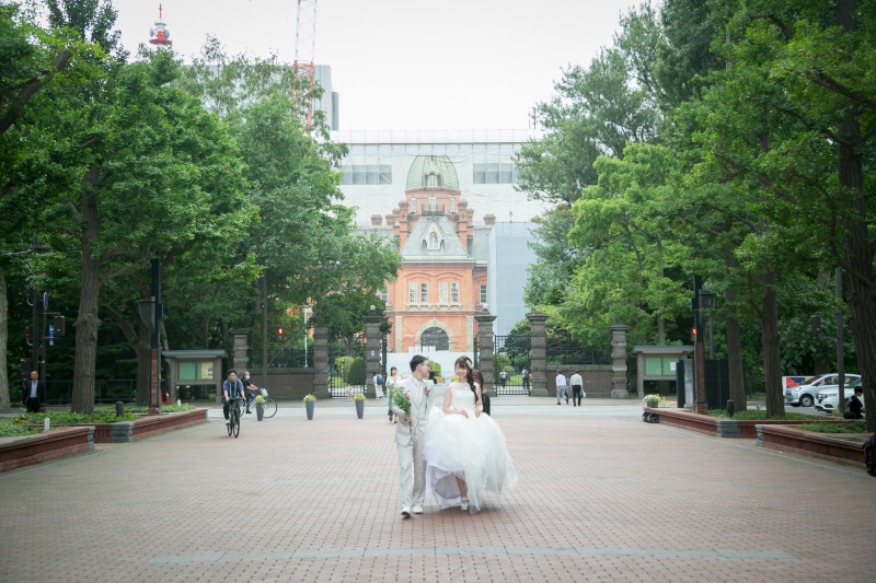 チャペルへ移動です