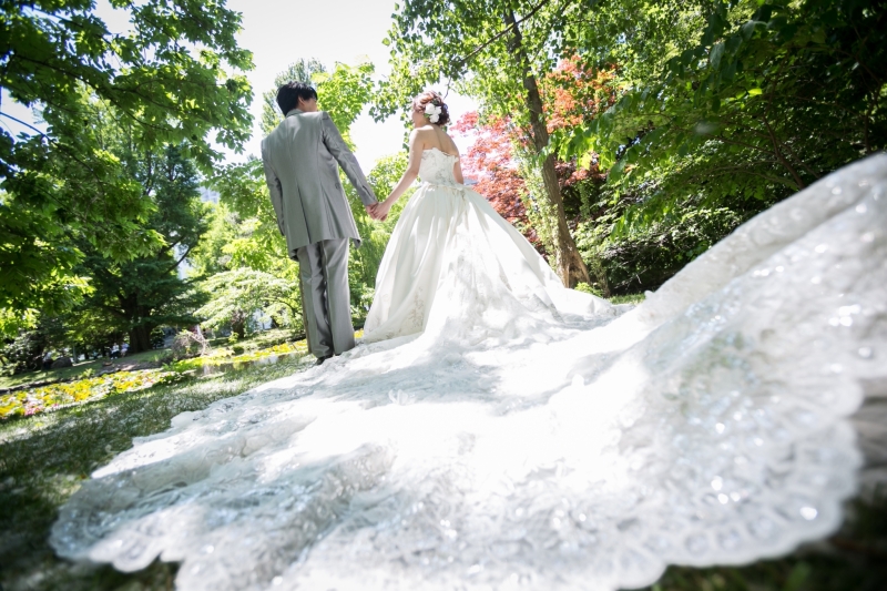 木漏れ日の小道