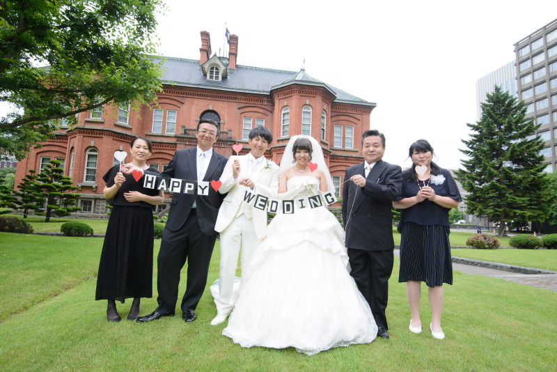 ご両親と沢山スナップも撮影