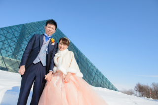 冬のモエレ沼公園　と歴史的施設　2ロケーション移動プラン