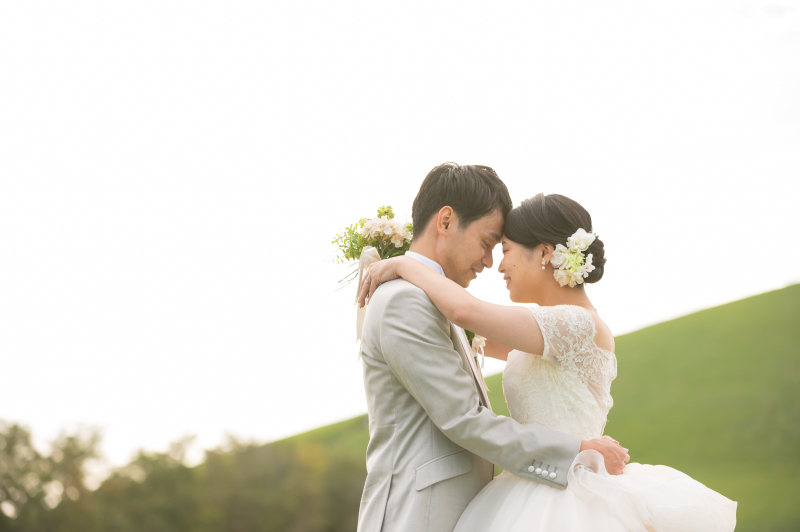 ウェディングドレス・カラードレスでのWedding　Photo／【お客様の声】