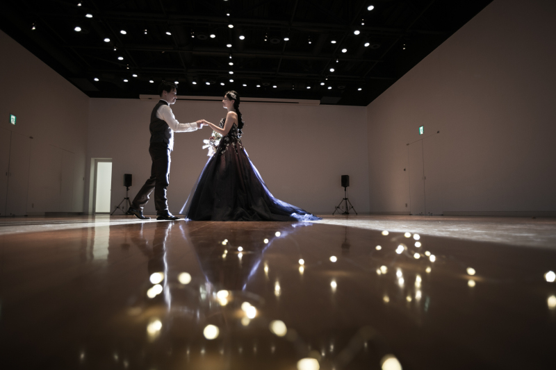 カラドレスにチェンジ