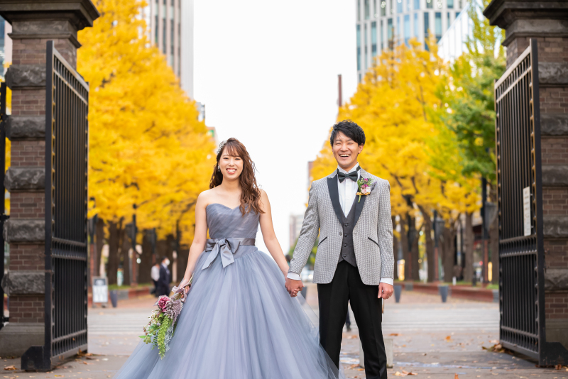 こだわりの衣装3点外ロケもチャペルも!【お客様の声】