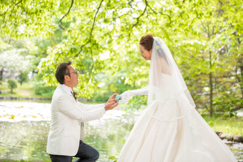 プロポーズシーン