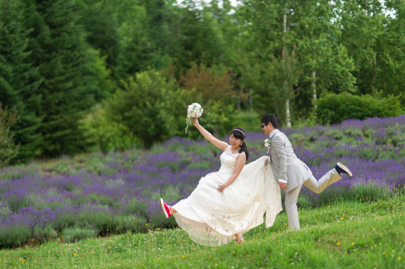 ステップも軽やかに