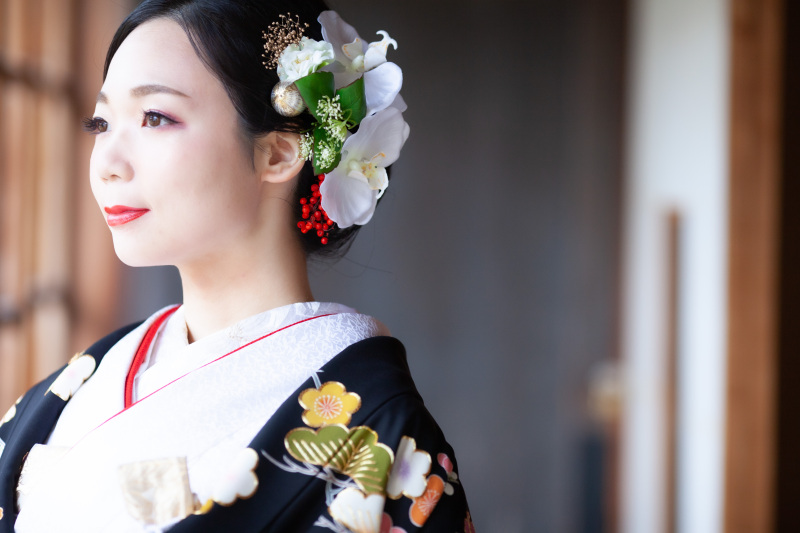 新婦様のソロショット