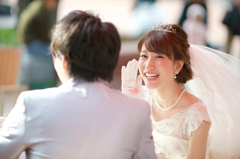 ジルスチュアートのウェディングドレス　最高の気分