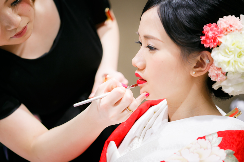 オトナフォトは試着、別日で小物合わせが基本