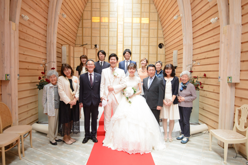 オトナのウェディングフォト 札幌 Cinderella Story Wedding photo_挙式ができる