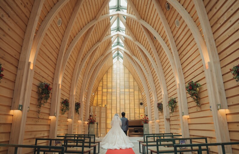 オトナのウェディングフォト 札幌 Cinderella Story Wedding photo_挙式ができる