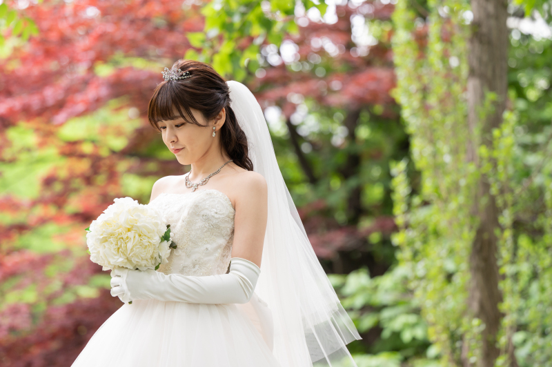 オトナのウェディングフォト 札幌 Cinderella Story Wedding photo_ウエディングドレスが豊富