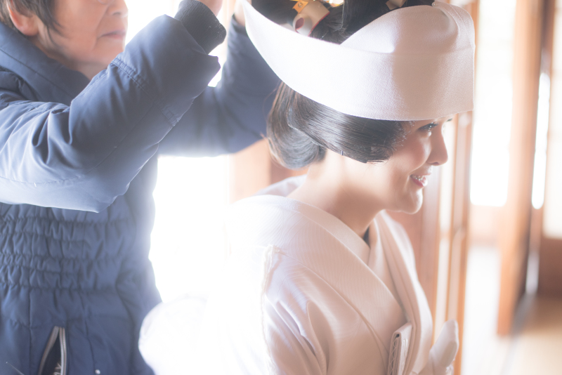 オトナのウェディングフォト 札幌 Cinderella Story Wedding photo_ヘアメイクのリハーサルができる