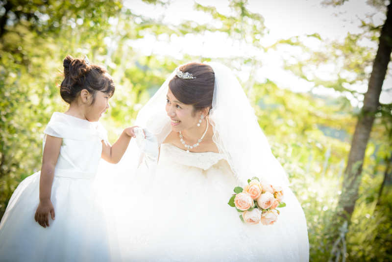 オトナのウェディングフォト 札幌 Cinderella Story Wedding photo_マタニティ用ドレスがある