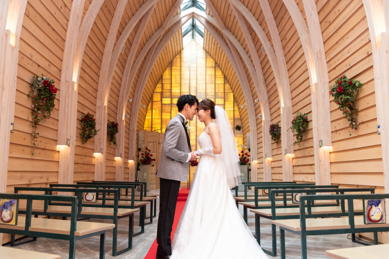 オトナのウェディングフォト 札幌 Cinderella Story Wedding photo_挙式ができる
