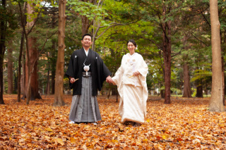 オトナのウェディングフォト 札幌 Cinderella Story Wedding photo_北海道神宮挙式＆オトナフォト
