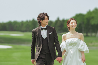 オトナのウェディングフォト 札幌 Cinderella Story Wedding photo_ザ・ノースカントリーゴルフクラブフォトプラン