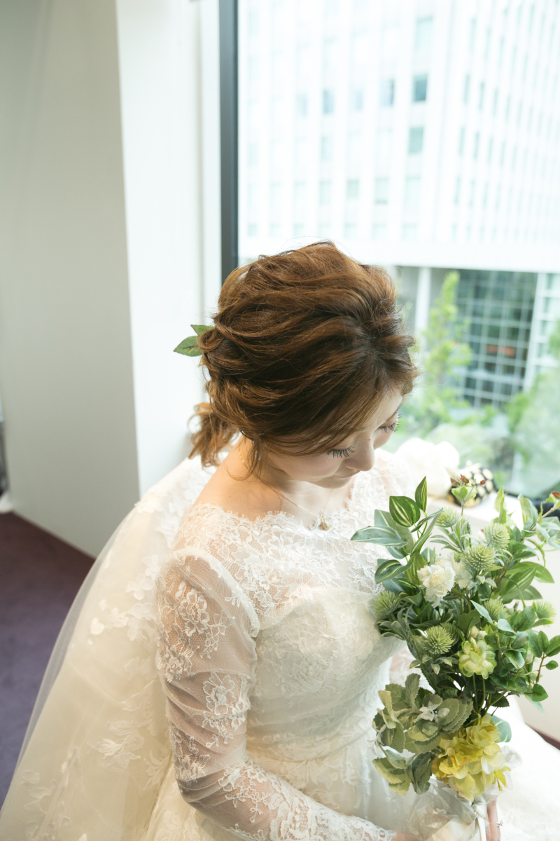 ヘアメイクの技術 写真1 before